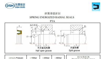 彈簧增強密封規(guī)格尺寸表