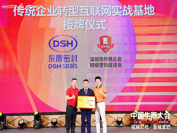2022牛商CCTV訪談數(shù)字營銷獲獎-東晟泛塞封密封圈