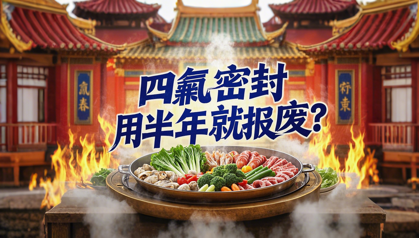 PTFE密封圈用半年就報廢？這些坑你肯定踩過？?